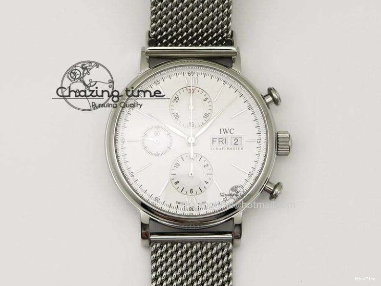 MIROTIME 0304 Reliable Pilot Chrono Blue Angels Black Ceramic ZF Best Edition on Blue Leather Strap A 7088